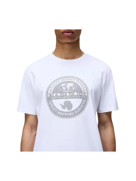 Tricou Napapijri alb