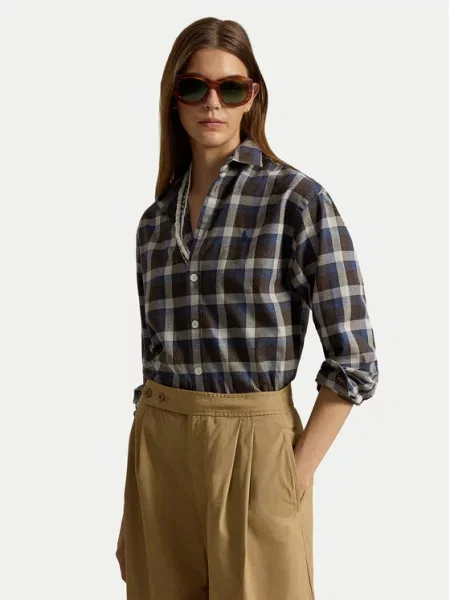 Polo Ralph Lauren Риза кафяв