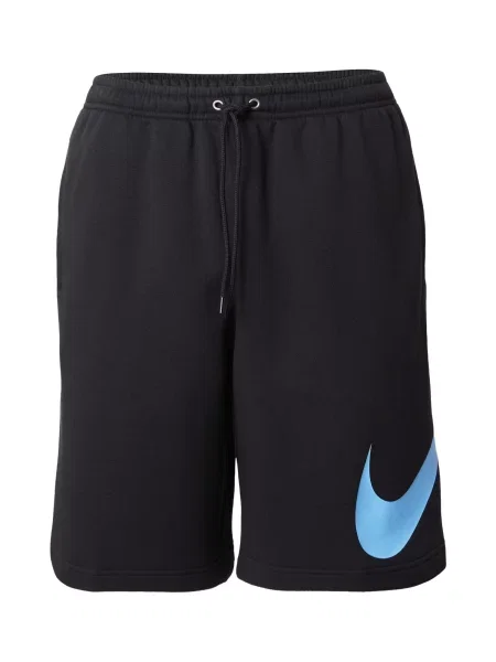 Nike Sportswear Pantaloni CLUB azur negru