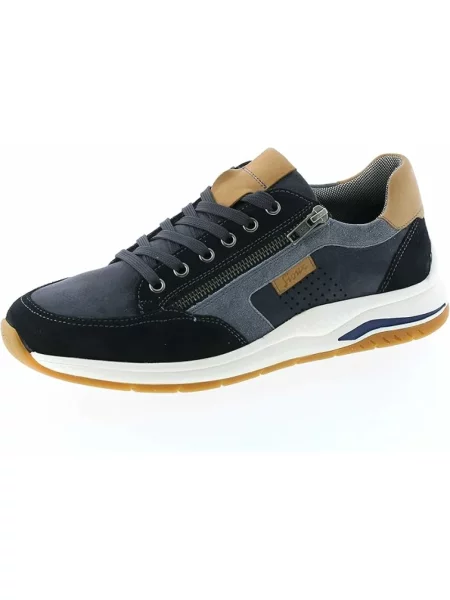 Sneakersy Sioux skórzane niebieskie