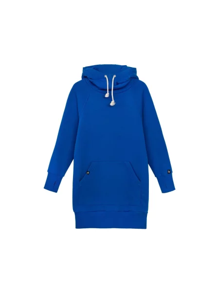 Bluza sportowa z kapturem DEEP TRIP Luzak niebieska