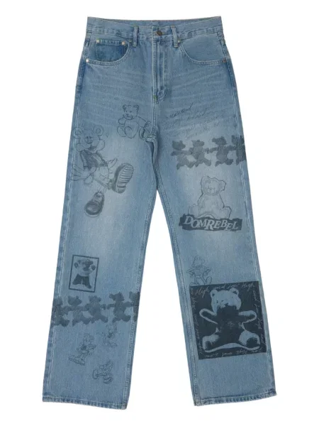 Traperice Domrebel s printom plava