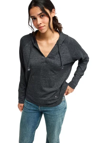 Bluza z kapturem dla Kobiety DESTINATION SURF czarny