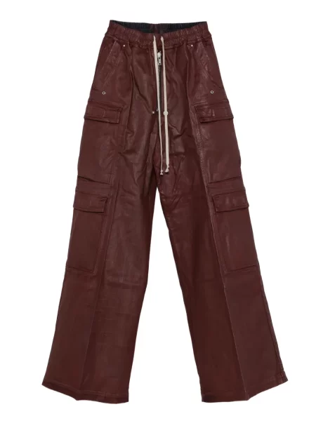 Pantaloni cargo Rick Owens Drkshdw roșu