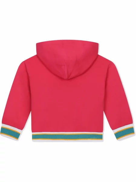 Bluza z kapturem dziecięca Dolce And Gabbana różowa