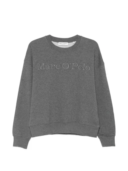 Pulover Marc O'polo cu broderie gri