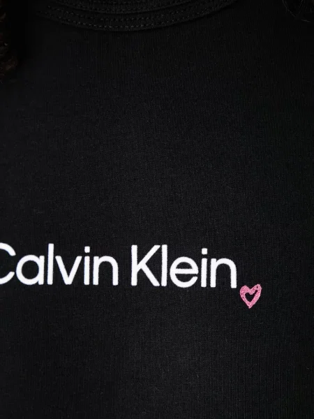 Calvin Klein Jeans тениска дамска с черно