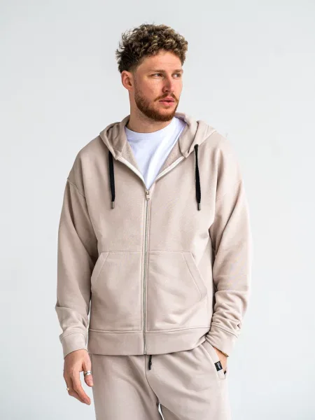 Повсякденний костюм TeamV бавовна/поліестер бежевий