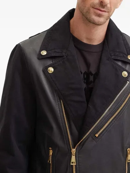Дънково яке Versace Jeans Couture черно