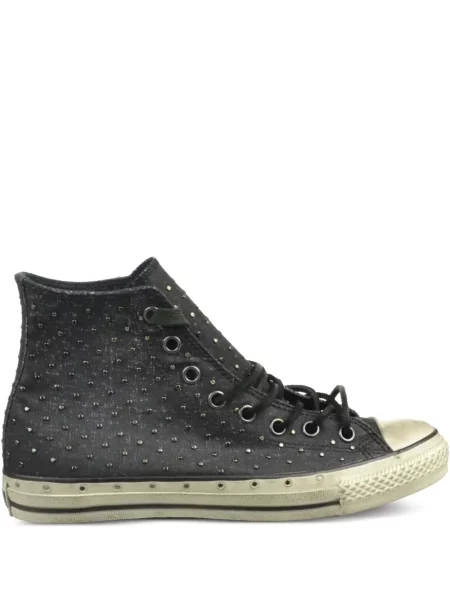 Tenisky Converse Chuck Taylor All Star se cvočky se srdcovým vzorem v městském stylu modré