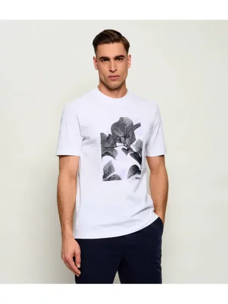 BOSS BLACK Tricou C-Thompson alb