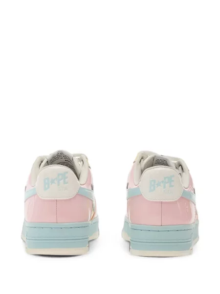 Sneakerși A Bathing Ape® din piele roz