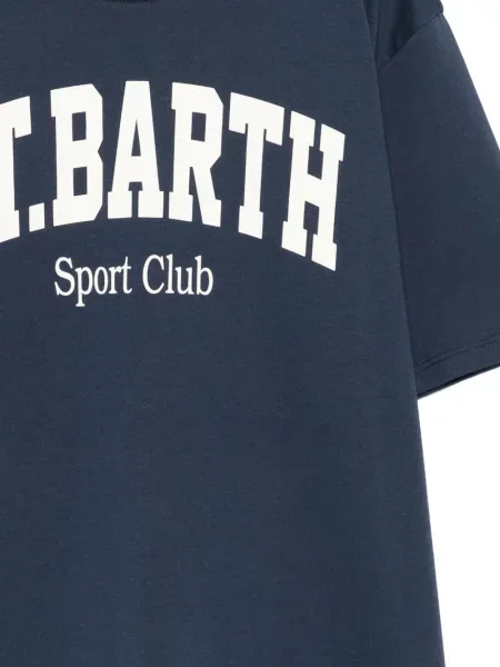 Koszulka sportowa dziecięca Mc2 Saint Barth niebieska