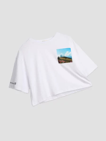 Футболка YUKI білий