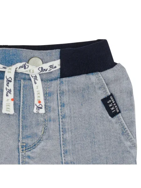 Pantaloni copii Ikks albastru