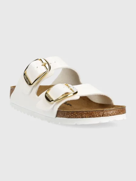 Natikači Birkenstock Arizona Big Buckle bela
