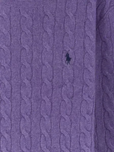 Пуловер Polo Ralph Lauren бродиран виолетово