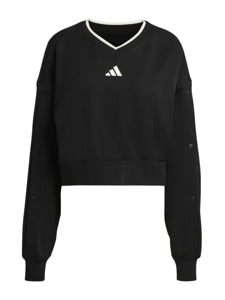 ADIDAS SPORTSWEAR Sportovní mikina STA SEAS / bílá černá