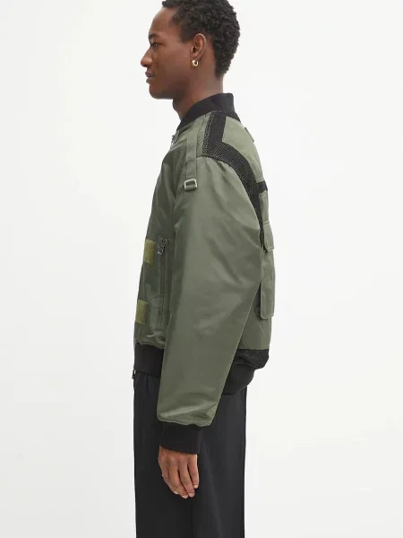 Μπουφάν bomber Andersson Bell Flight Layered Washed Bomber πράσινο
