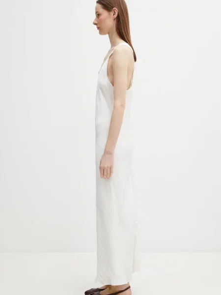 Maison Kitsuné rochie simplă cu lyocell