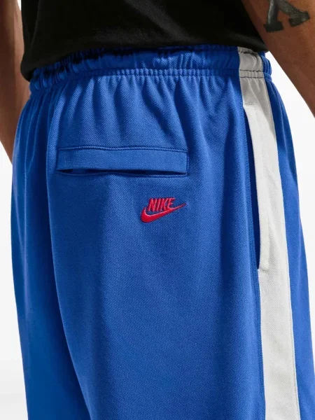 Ριγέ τρέξιμο μακρύς σορτς Nike γκρι