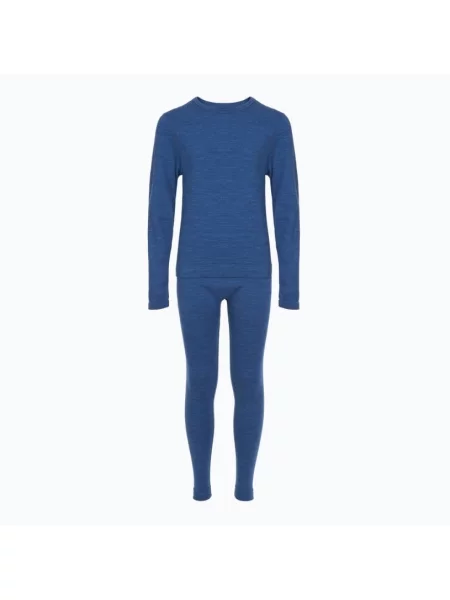 Bielizna zestaw VIKING Flam Kids Set Merino niebieska