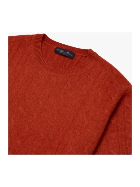 Sweter Brooks Brothers wełniany czerwony
