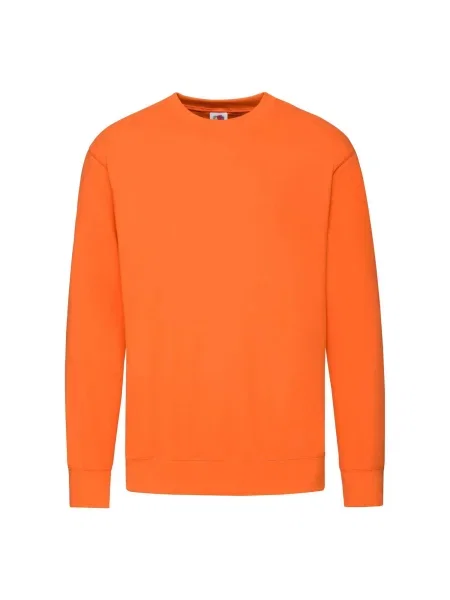 Mikina s kapucí Fruit Of The Loom oranžová