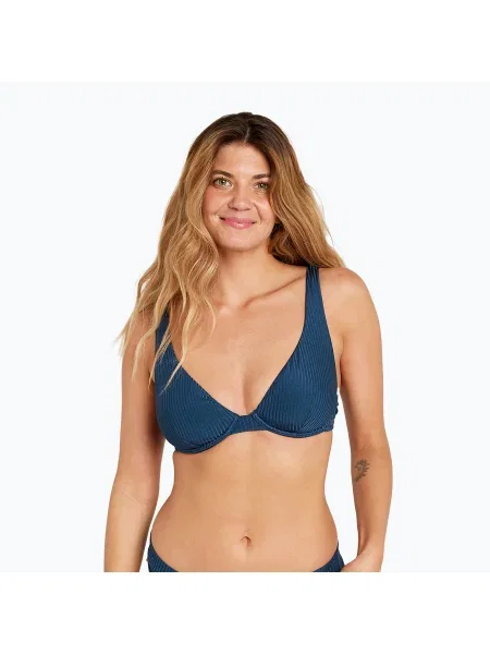 Rip Curl Modern Rib B/C Cup costum de baie top închis albastru