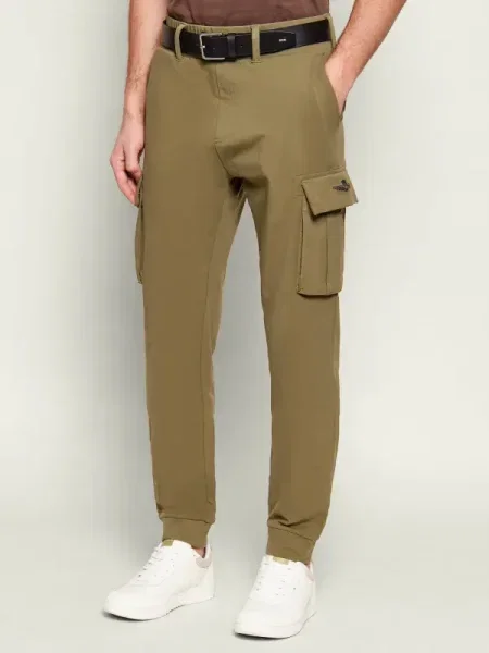 Aeronautica Militare Pantaloni cargo | Tapered fit verde