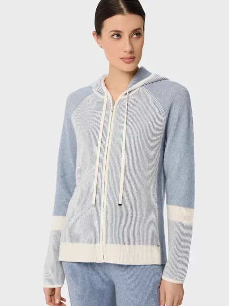 Вовняна толстовка Marc&andre блакитна