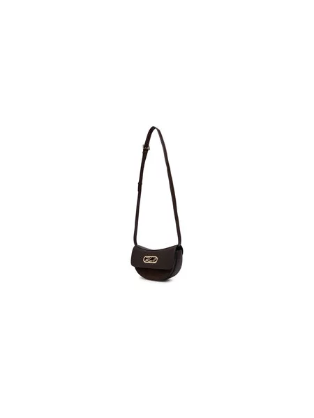 Karl Lagerfeld crossbody torba za žene K/SIGNATURE smeđa