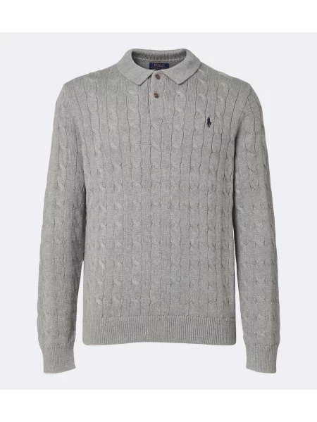 Polokošeľa Polo Ralph Lauren sivá