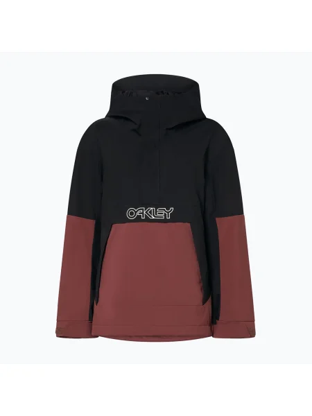 Oakley női snowboard dzseki WMNS TNP TBT Isulated Anorak blakout/grenache. Méret: M fekete