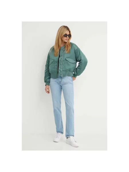 Levi's kurtka bomber przejściowa zielony