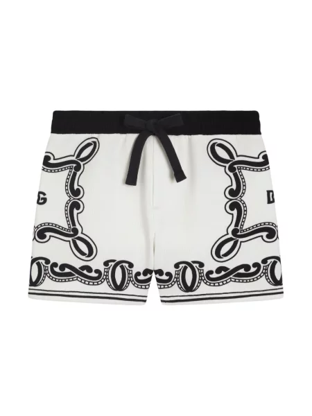 Szorty dziecięce Dolce And Gabbana białe