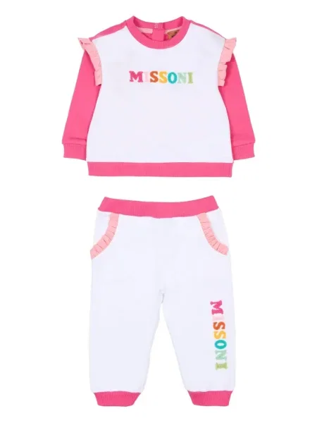 Komplet dresowy dziecięcy Missoni biały