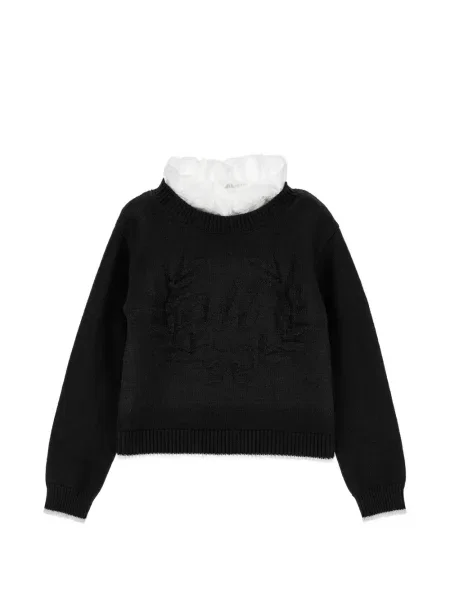 Sweter dziecięcy Monnalisa czarny