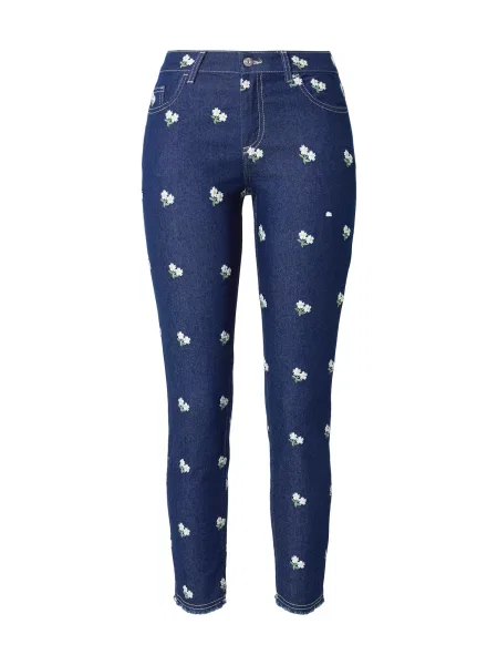 ONLY Jeans ONLHUSH indigo / verde deschis alb