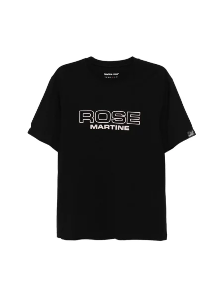 Martine Rose t-shirt Classic wzorzysty czarny