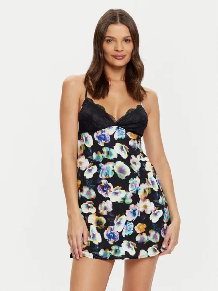 Nočna srajca Dorina črna