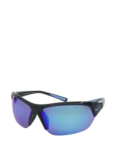 Ochelari de soare Nike de catifea cu autograf retro alb