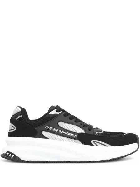 Tenisky Ea7 Emporio Armani se síťovinou černé