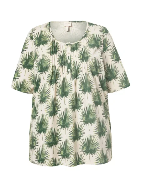 Ulla Popken Tričko jedle / perlově bílá