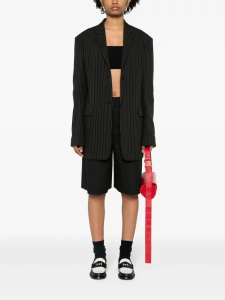 Šortai Jil Sander juoda