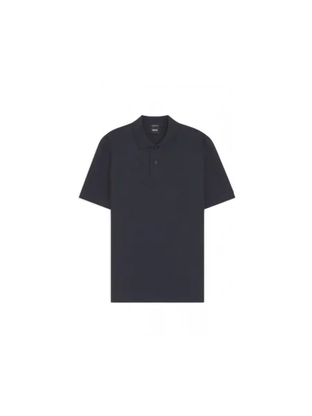 Koszulka polo o kroju regular fit z czystej bawełny model PALLAS' Hugo niebieska