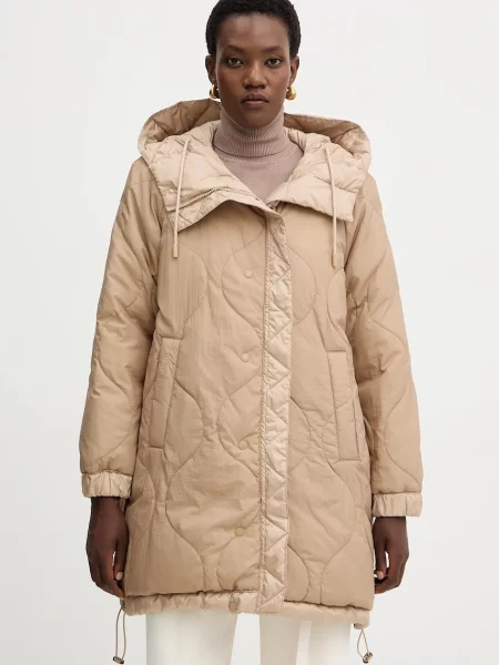 Двусторонняя куртка Weekend Max Mara бежевая - цена 15499 грн | Shopsy