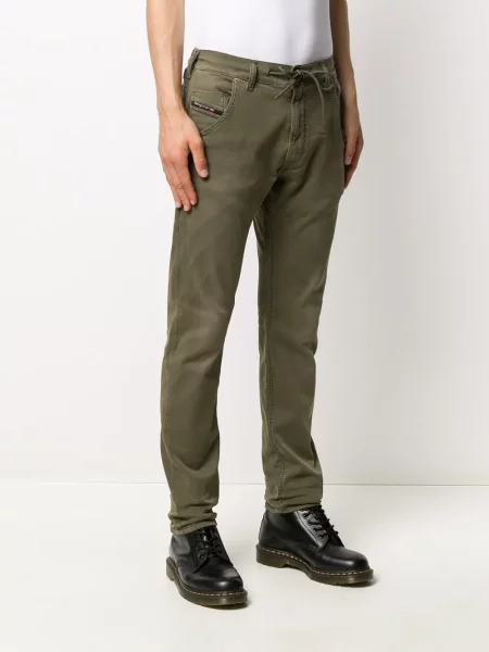 Džíny Diesel Krooley s nízkým pasem zelené