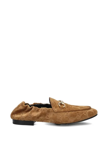 Pantofi loafer Gucci maro