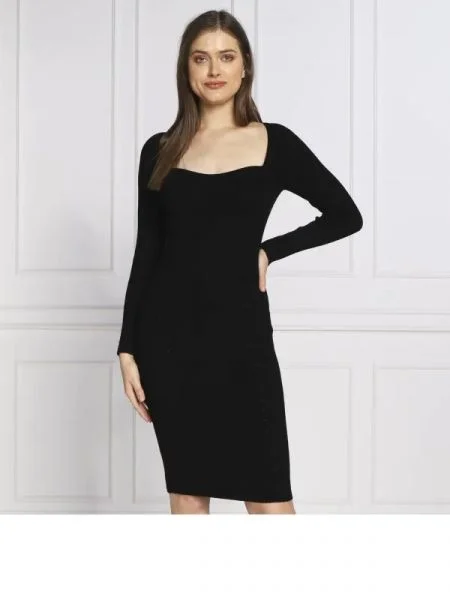 GUESS Rochie MARGOT negru